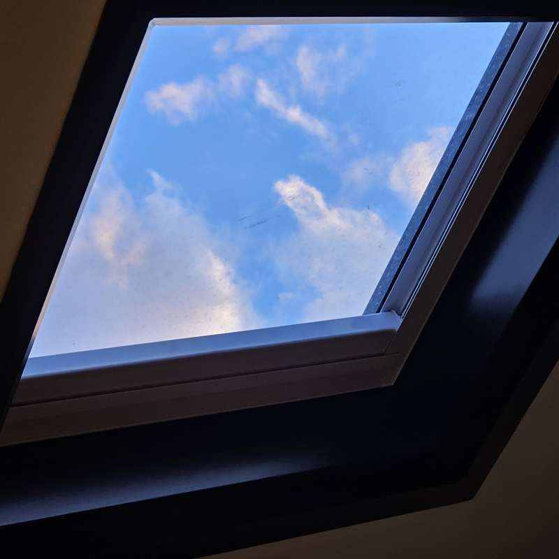 Rooflight detail in a KOOLARK HOMES modular home