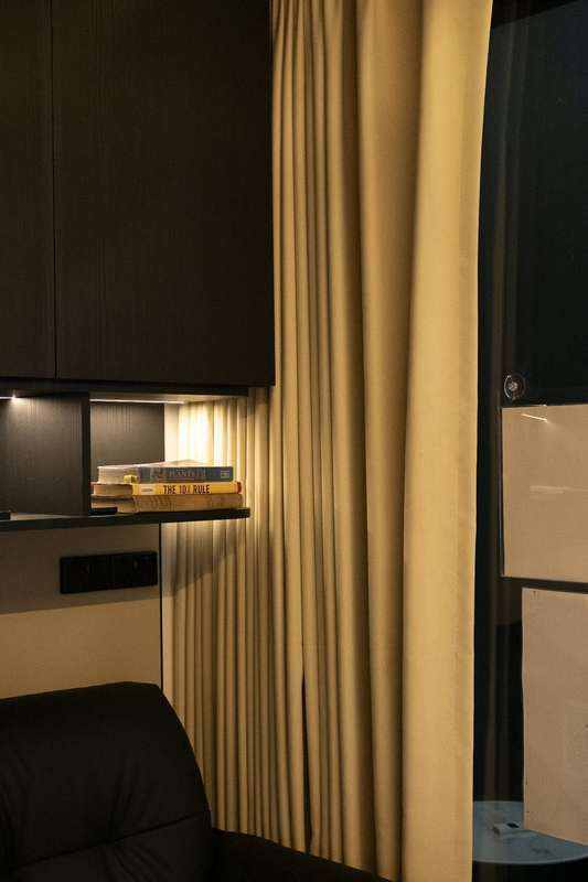 Warm timber detailing in a KOOLARK HOMES premium modular home display